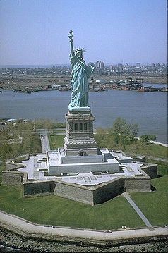 La Estatua de Libertad en Nueva York